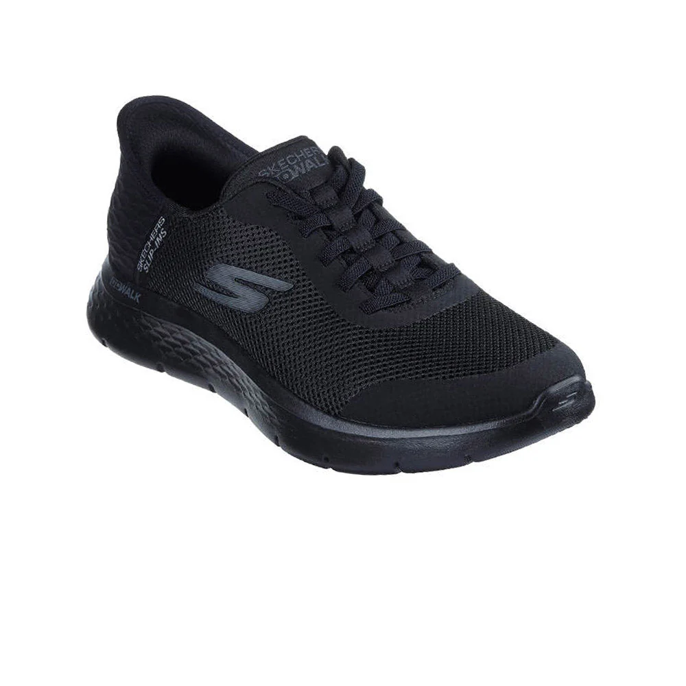 SKECHERS Hands Free Slip-ins® GO WALK® Flex - Hands Up Men's Training Shoes - Black - US 10