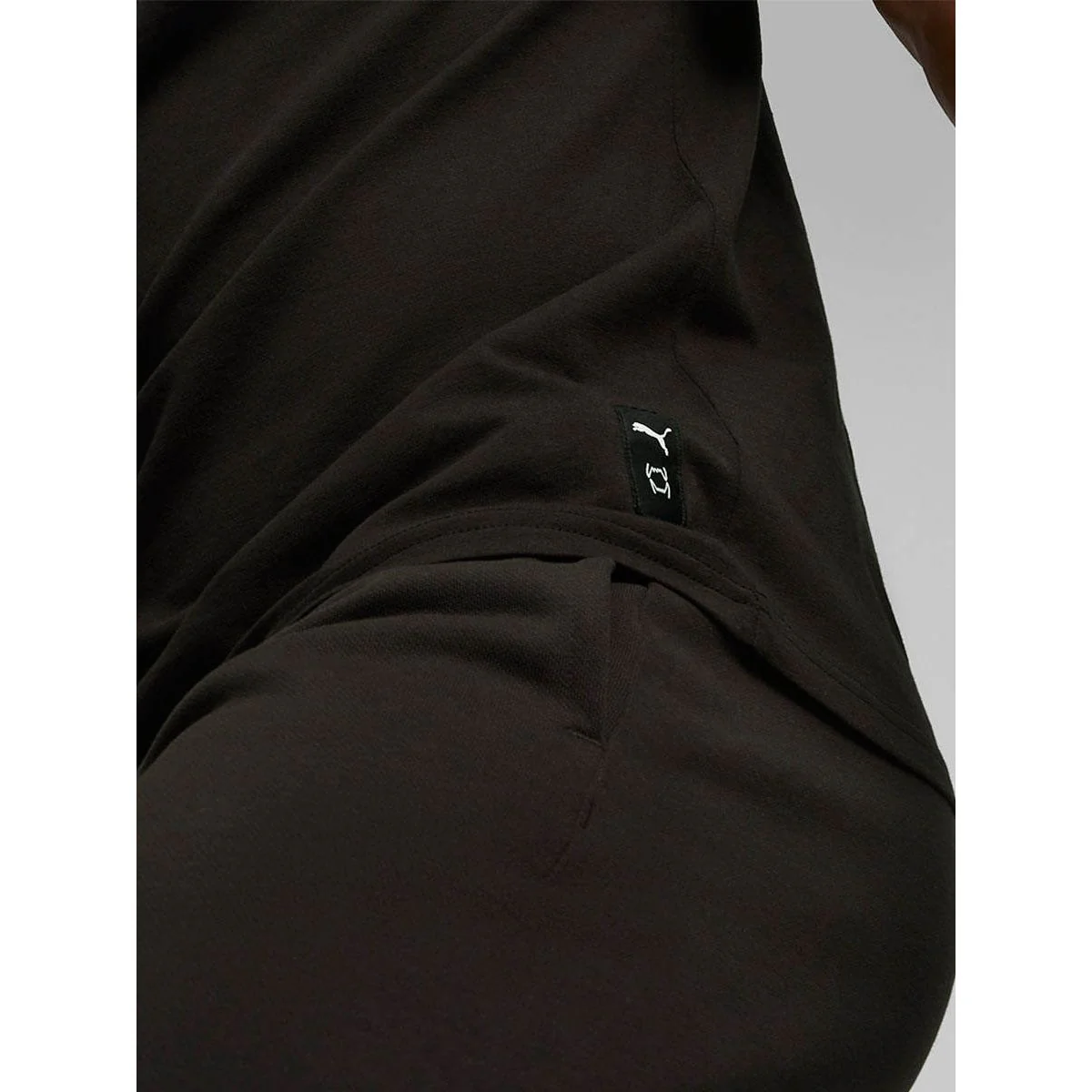 PUMA The Hooper Men's Basketball T-Shirt - Black - L (UK SIZE)