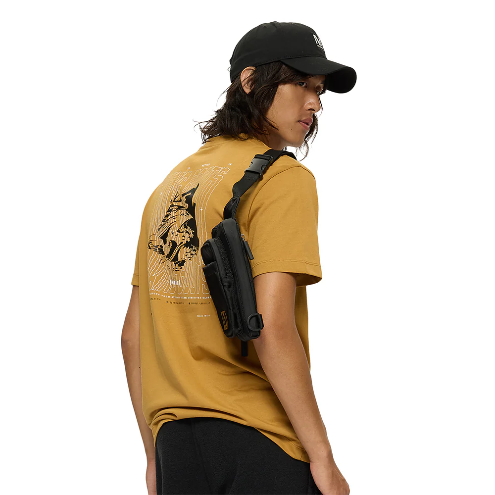 MERRELL Aurora Unisex Crossbody Bag - Black - ONE SIZE