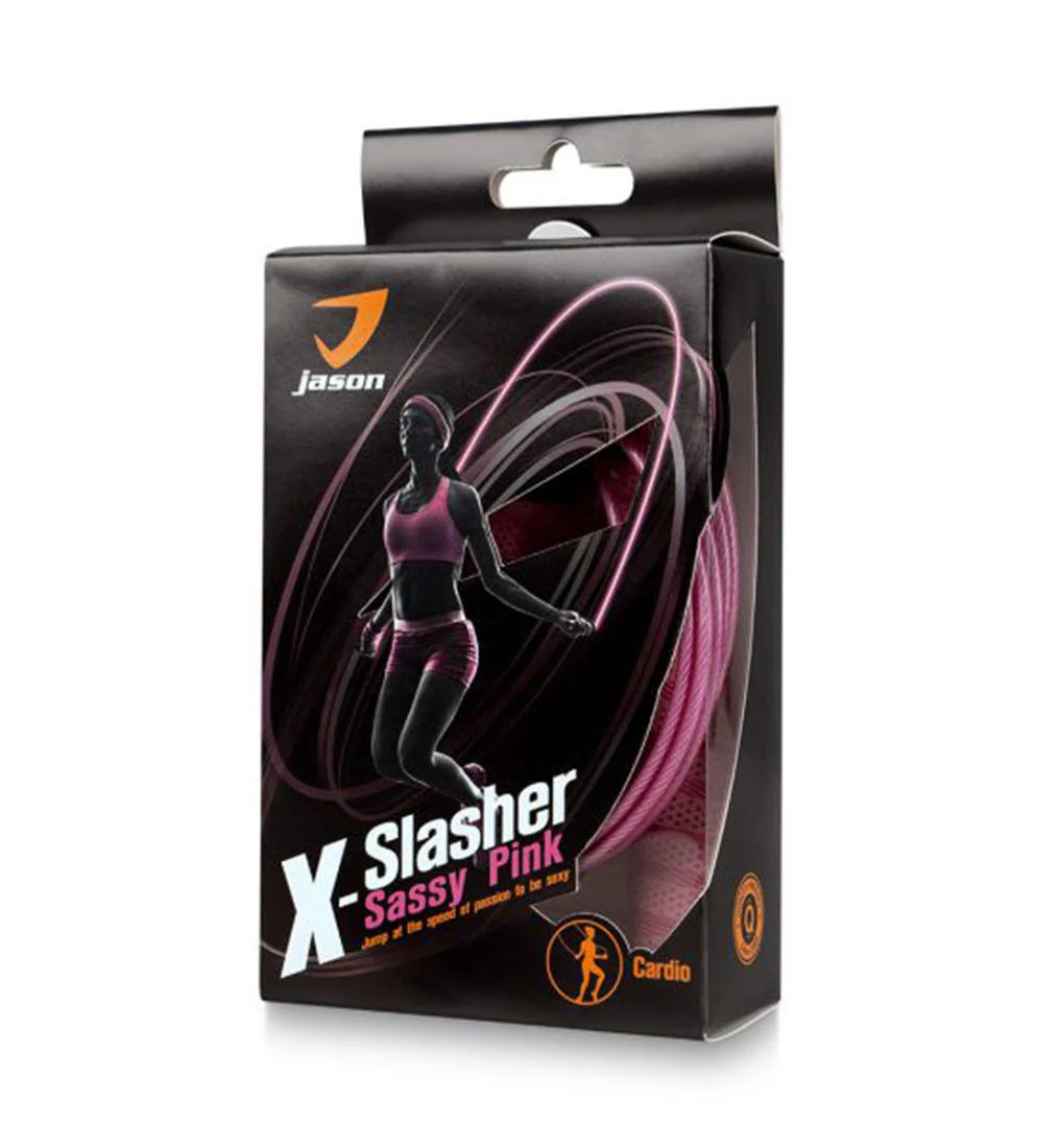 JASON X-Slasher Sassy Jump Rope - Pink - ONE SIZE