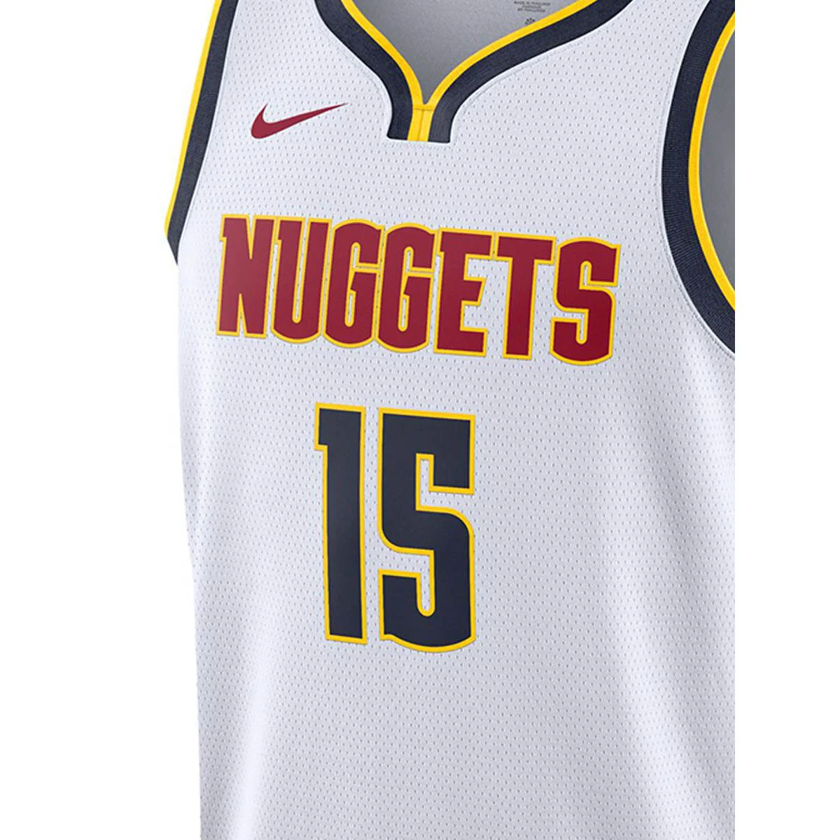 NIKE Denver Nuggets Association Edition 2022/23 Men's Basketball Jersy - White - 2XL (US SIZE)