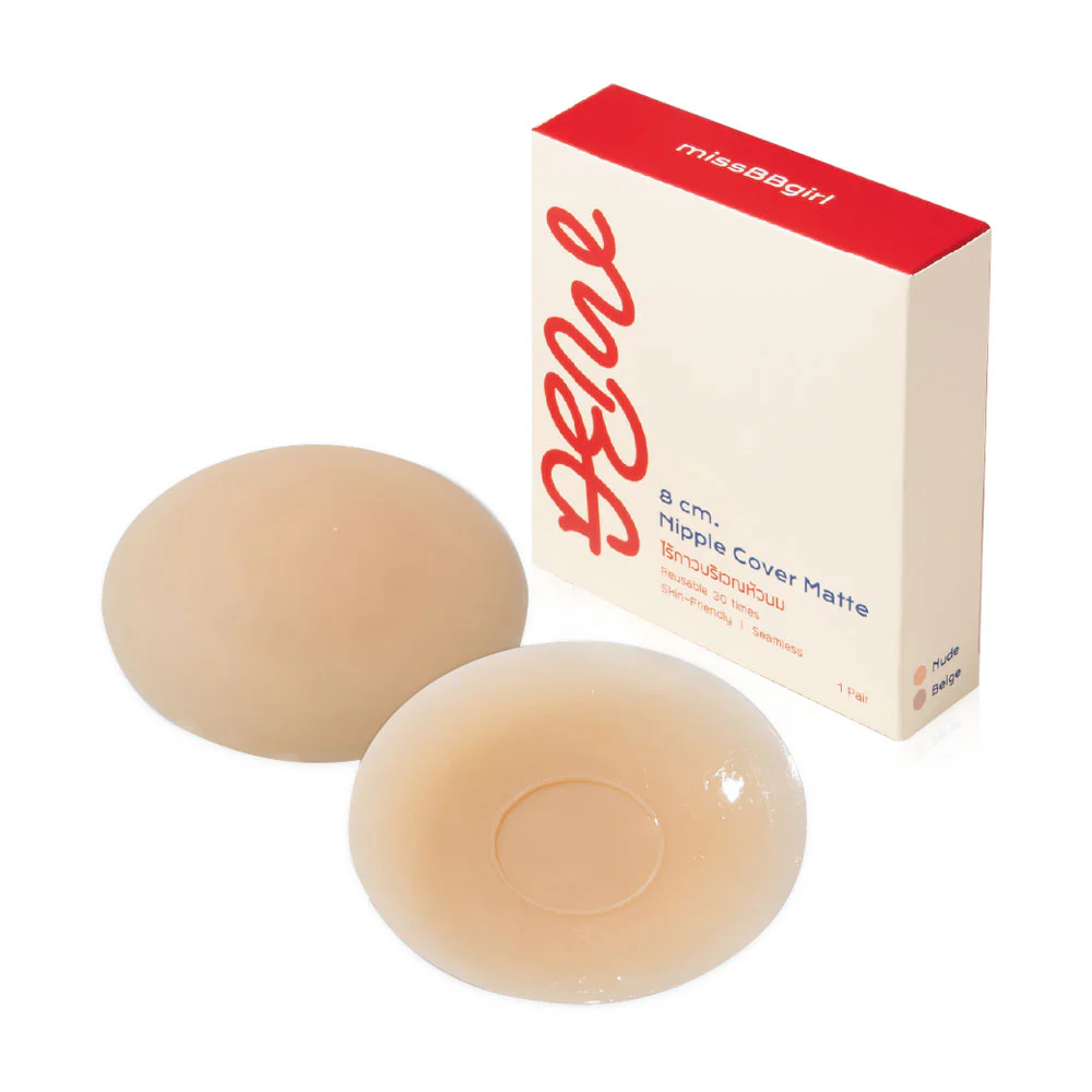 MissBBgirl Nipple Cover Matte For Sensitive Skin 1 Pair