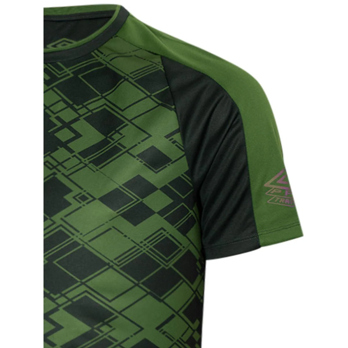 Мужская футбольная джерси Umbro Pro Training Graphic — цвет зеленый, размер 2XL (американский размер)