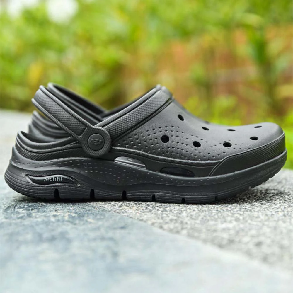 SKECHERS Foamies®: Arch Fit® - It's A Fit Women's Sandals - Black - US 10