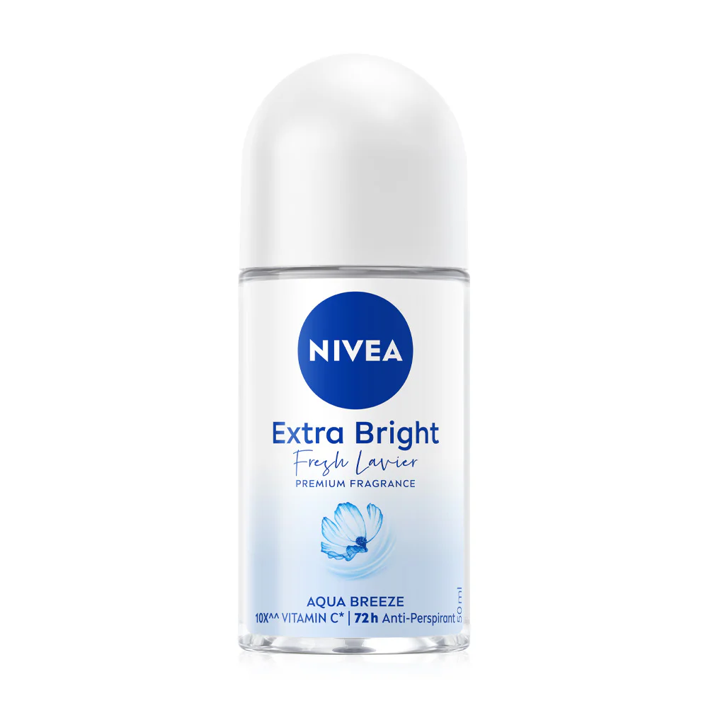 Nivea Extra Bright Premium Fragrance Fresh Lavier Aqua Breeze Roll On — Fresh Lavier, 50 мл