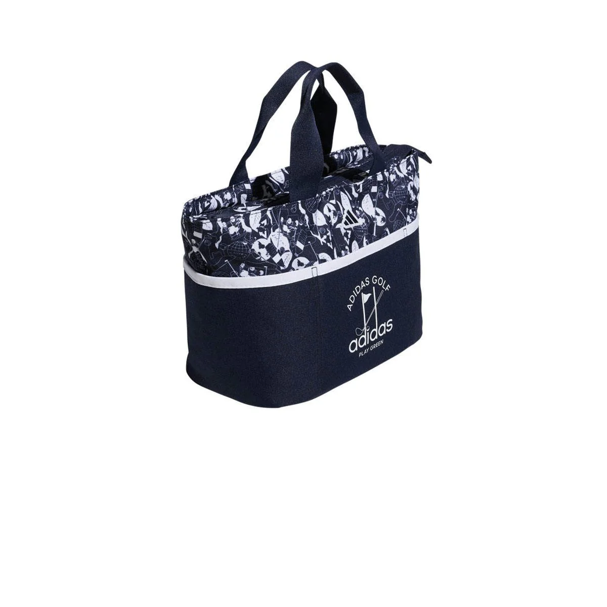 ADIDAS Play Green Round Unisex Tote Bag - Blue - ONE SIZE