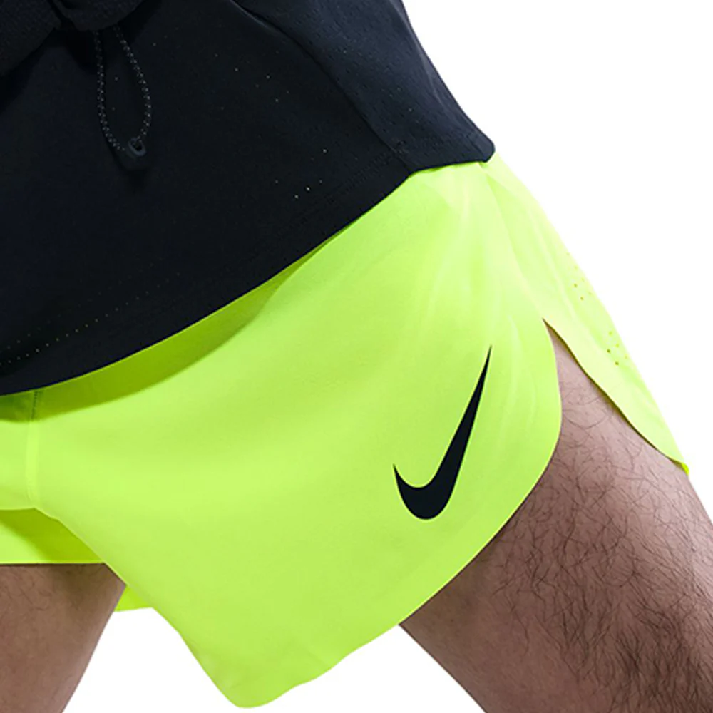 NIKE AeroSwift Men's Running Shorts - Green - L (US SIZE)