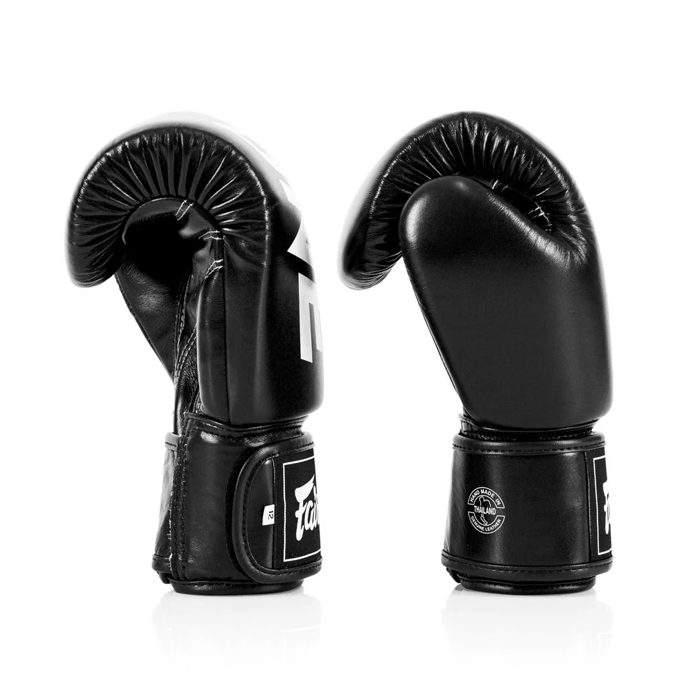 ONE X Fairtex Boxing Gloves - Black - Black - 10 oz