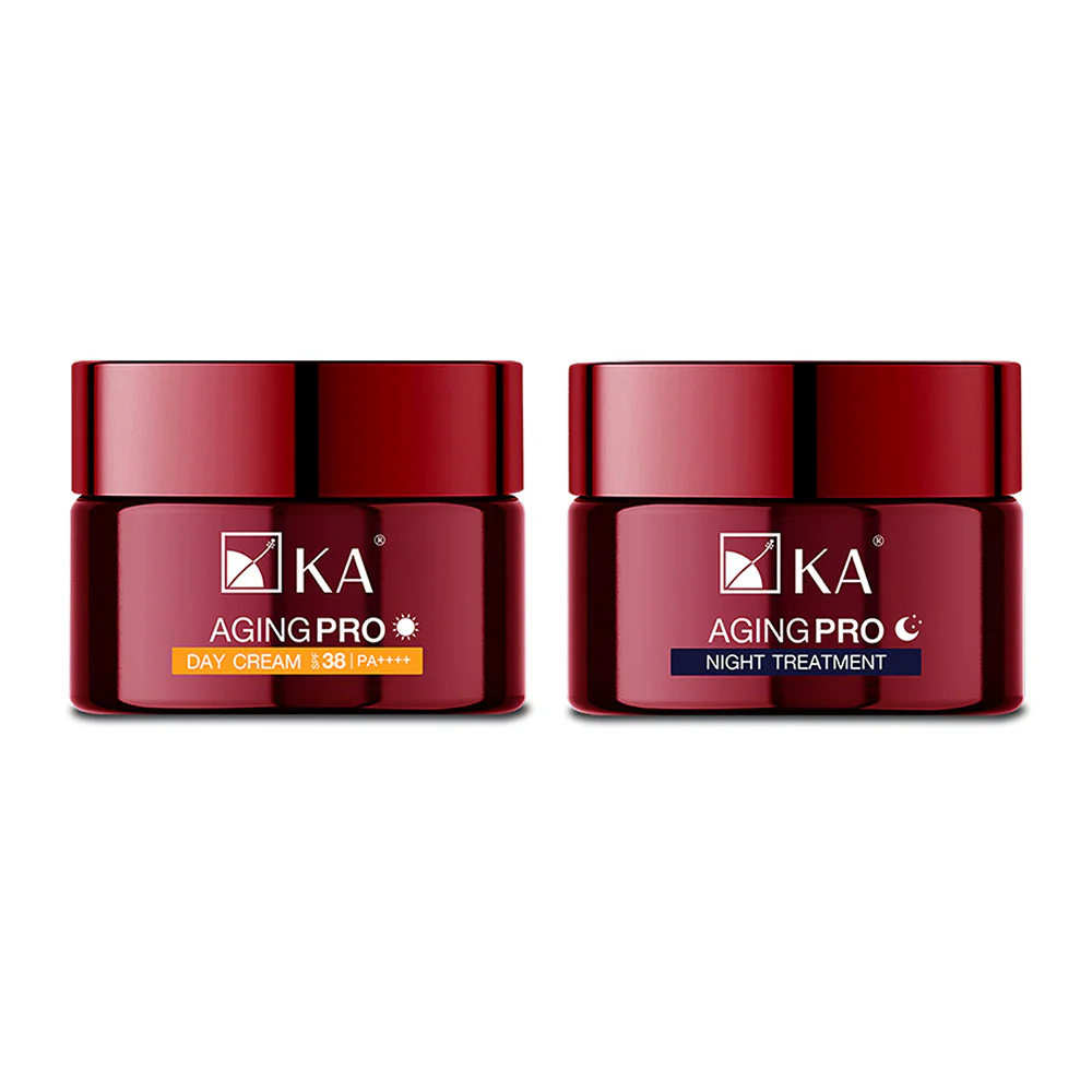 KA Set 2 Items Aging Pro Day Cream SPF38 PA++++ 30g + Night Treatment 30g.