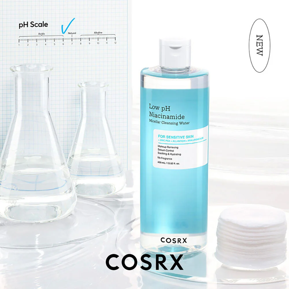 COSRX Low pH Niacinamide Micellar Cleansing Water 400ml
