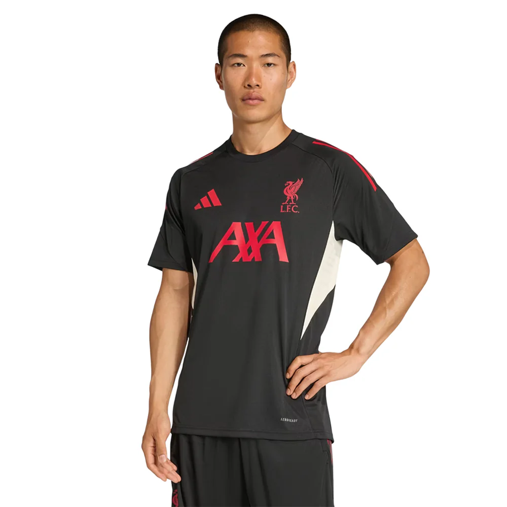 ADIDAS Liverpool FC Tiro 25 Competition Training Men's Football Jersey - Black - 2XL (UK SIZE)