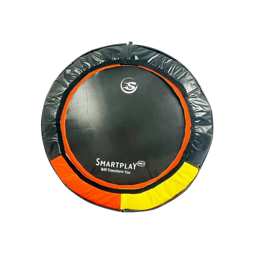 Smartplayonly แทรมโพลีนที่กระโดด รุ่นซุปเปอร์เบาซ์โปร พับเก็บขาได้ ขนาด 55 นิ้ว สีดำ - Black - One Size