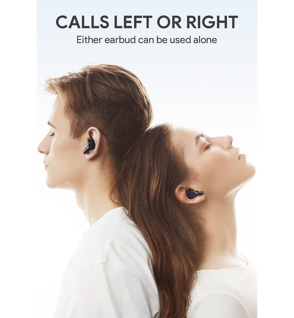 AUKEY EP-T25 Wireless Earphone - Black - ONE SIZE