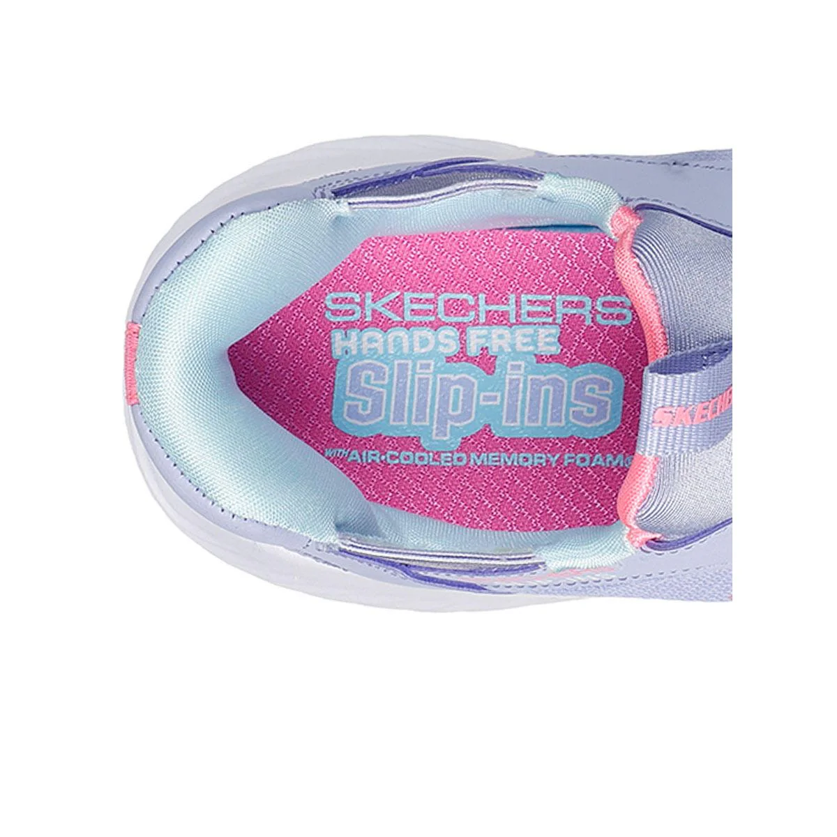 Skechers Slip-ins®: Bounder — цвет фиолетовый, размер US 1, Simple Cute Girls Running Shoes
