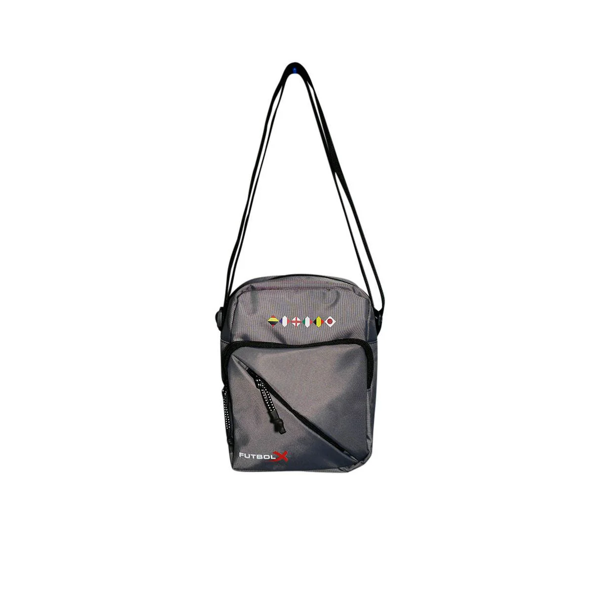FUTBOLX FB22FFBAGU01GY Unisex Crossbody Bag - Grey - ONE SIZE