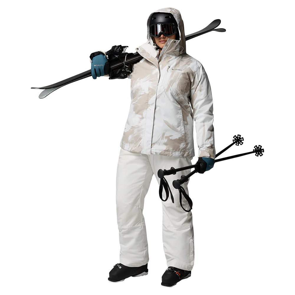 COLUMBIA Whirlibird™ V Printed Interchange Women's Jacket - Beige - 2XL (US SIZE)