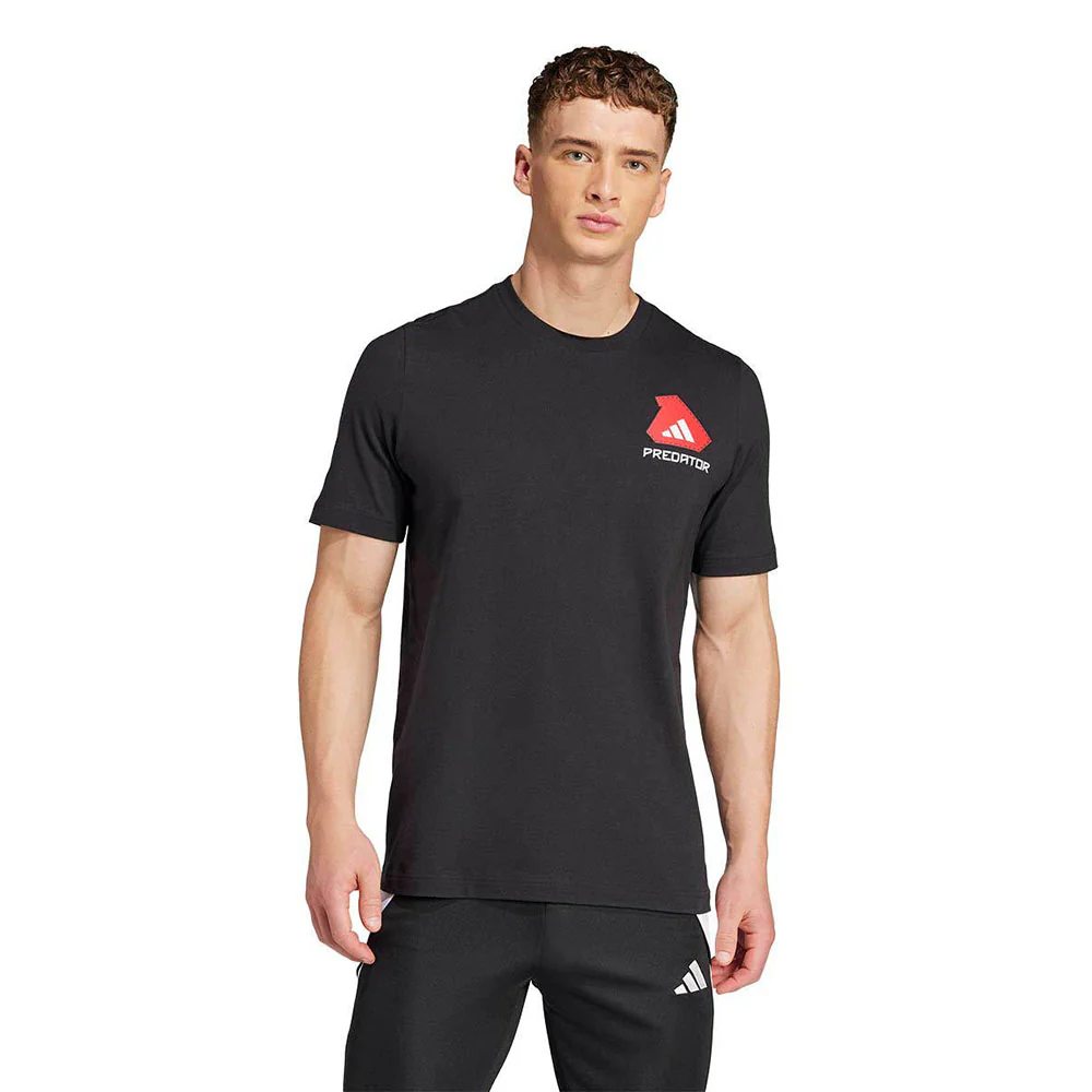 ADIDAS Predator History Graphic Men's Football T-Shirt - Black - 2XL (UK SIZE)