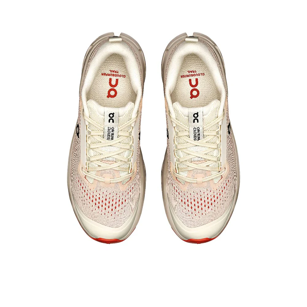 ON RUNNING Cloudsurfer Trail 2 Women's Trail Running Shoes - Beige - US 6