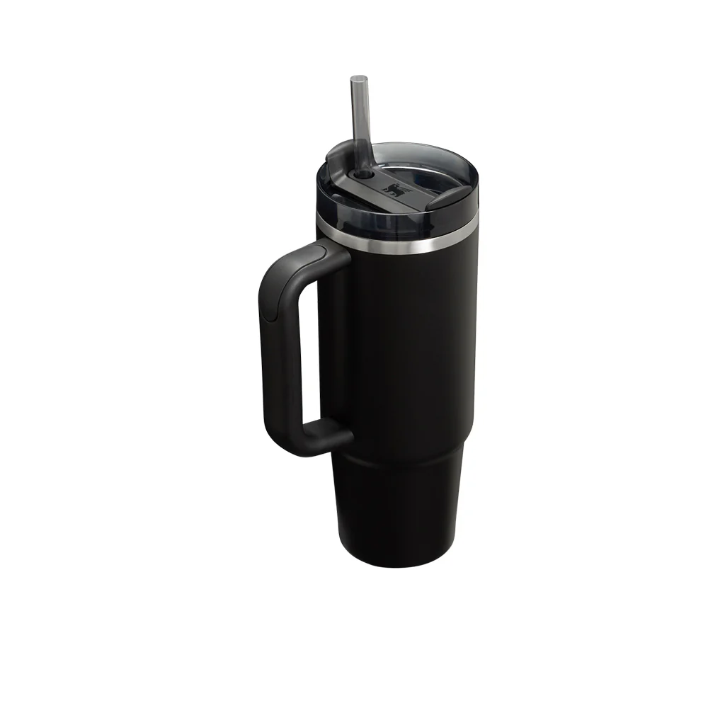 STANLEY Quencher H2.0 Flowstate Tumbler - Black - 30 OZ