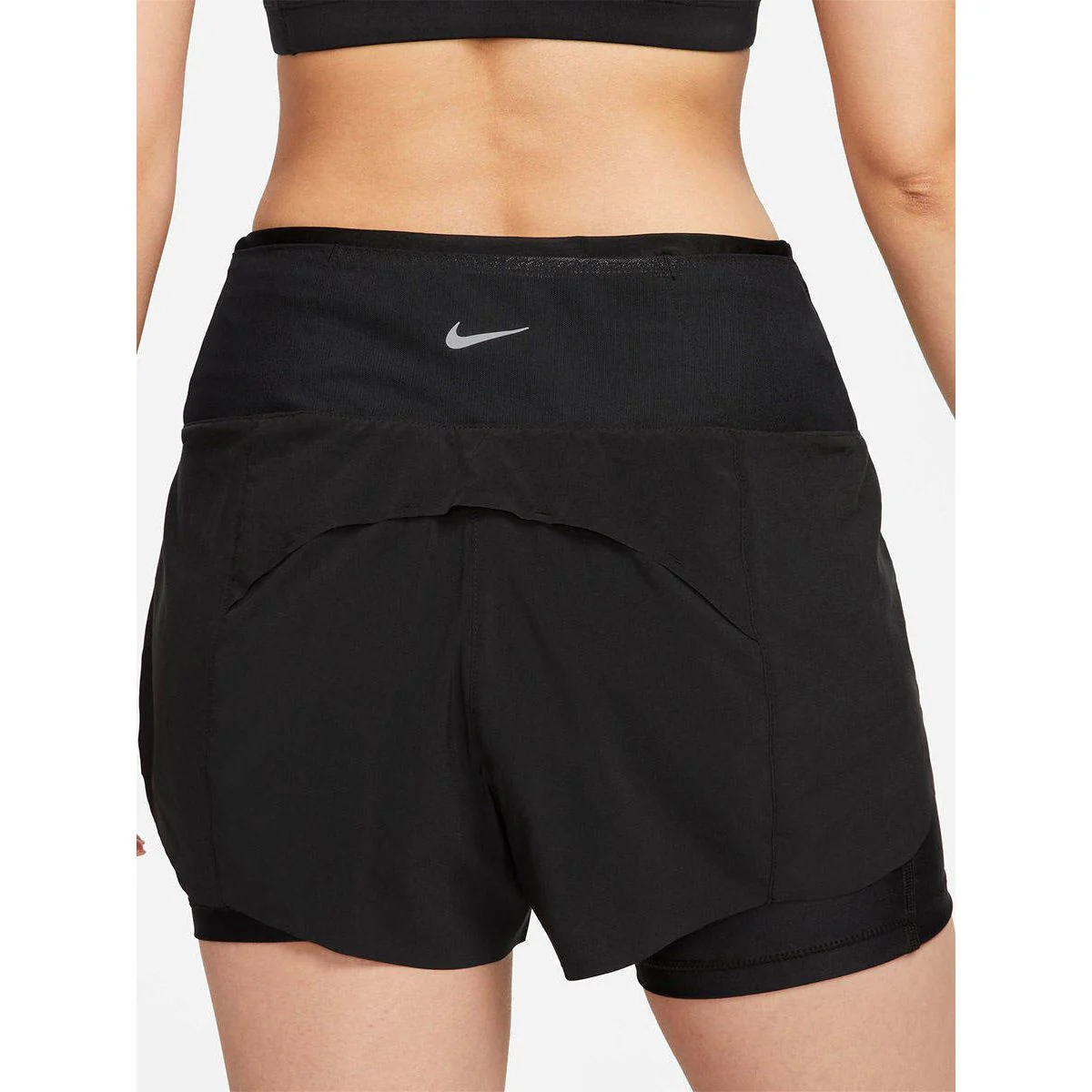 NIKE Dri-FIT Swift Women's Running Shorts - Black - L (ASIAN SIZE)