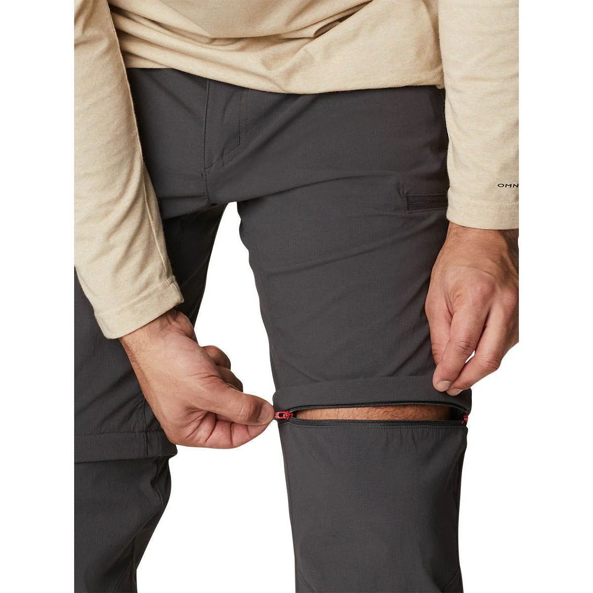 COLUMBIA Newton Ridge™ II Convertible Men's Hiking Pants - Grey - 30 (US SIZE)