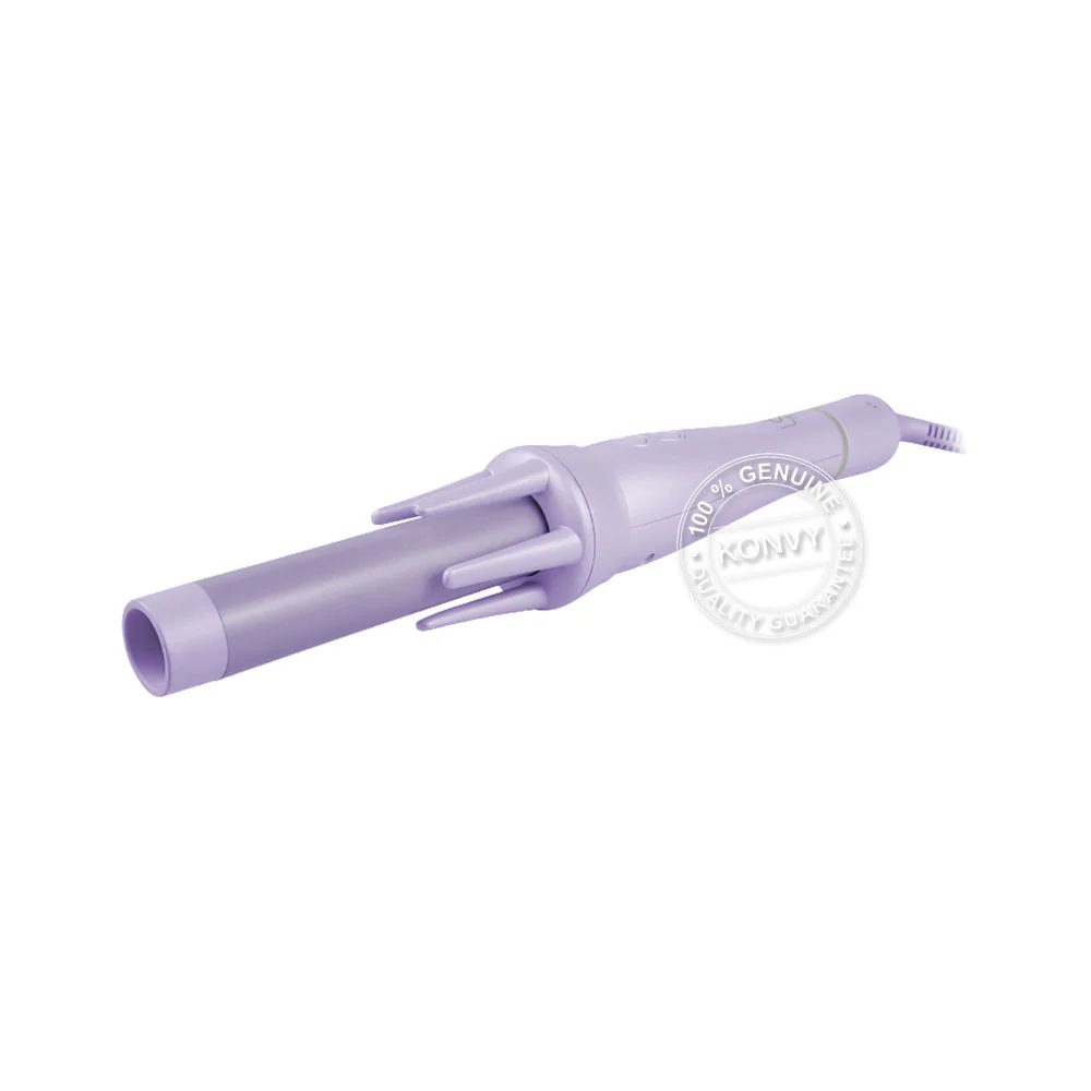 Lesasha Macaron Auto Twist Hair Curler Lavender 25mm