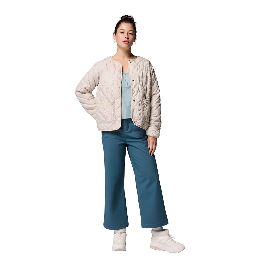 COLUMBIA Copper Crest™ Collarless Women's Jacket - Beige - 2XL (US SIZE)