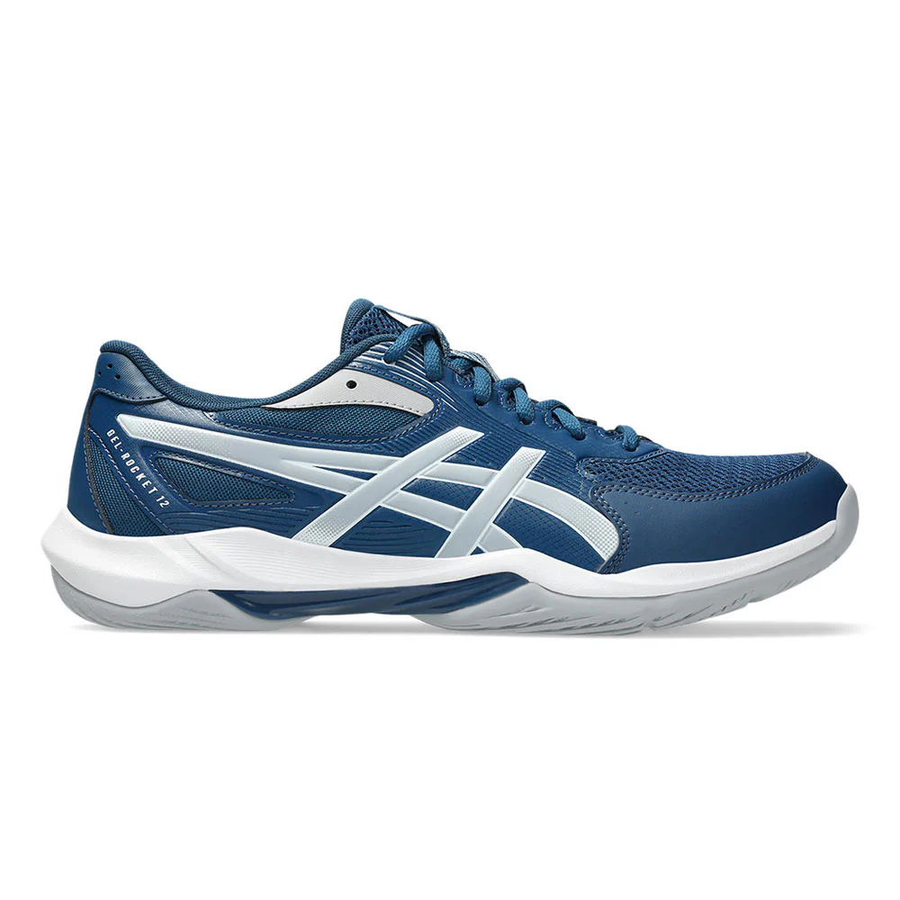 ASICS Gel-Rocket 12 Wide Men's Indoor Court Shoes - Blue - US 10