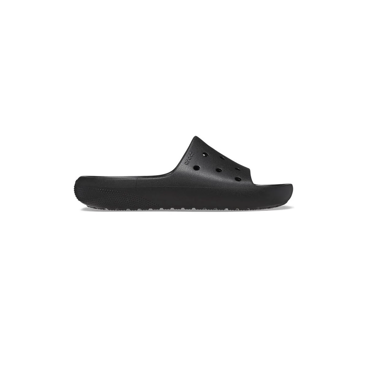 CROCS Classic Slide V2 Unisex Sandals - Black - US M10/W12