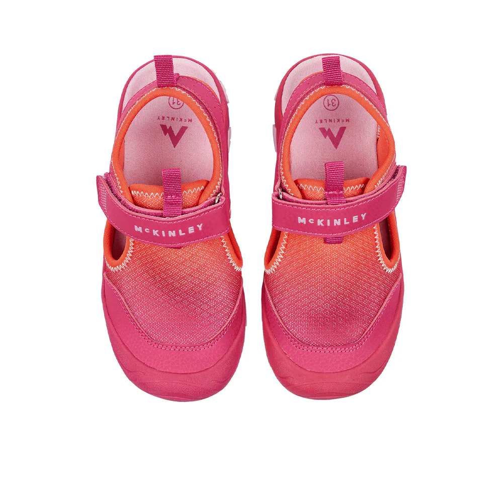Детские треккинговые кроссовки Mckinley Zonia — цвет красный, размер EU 22