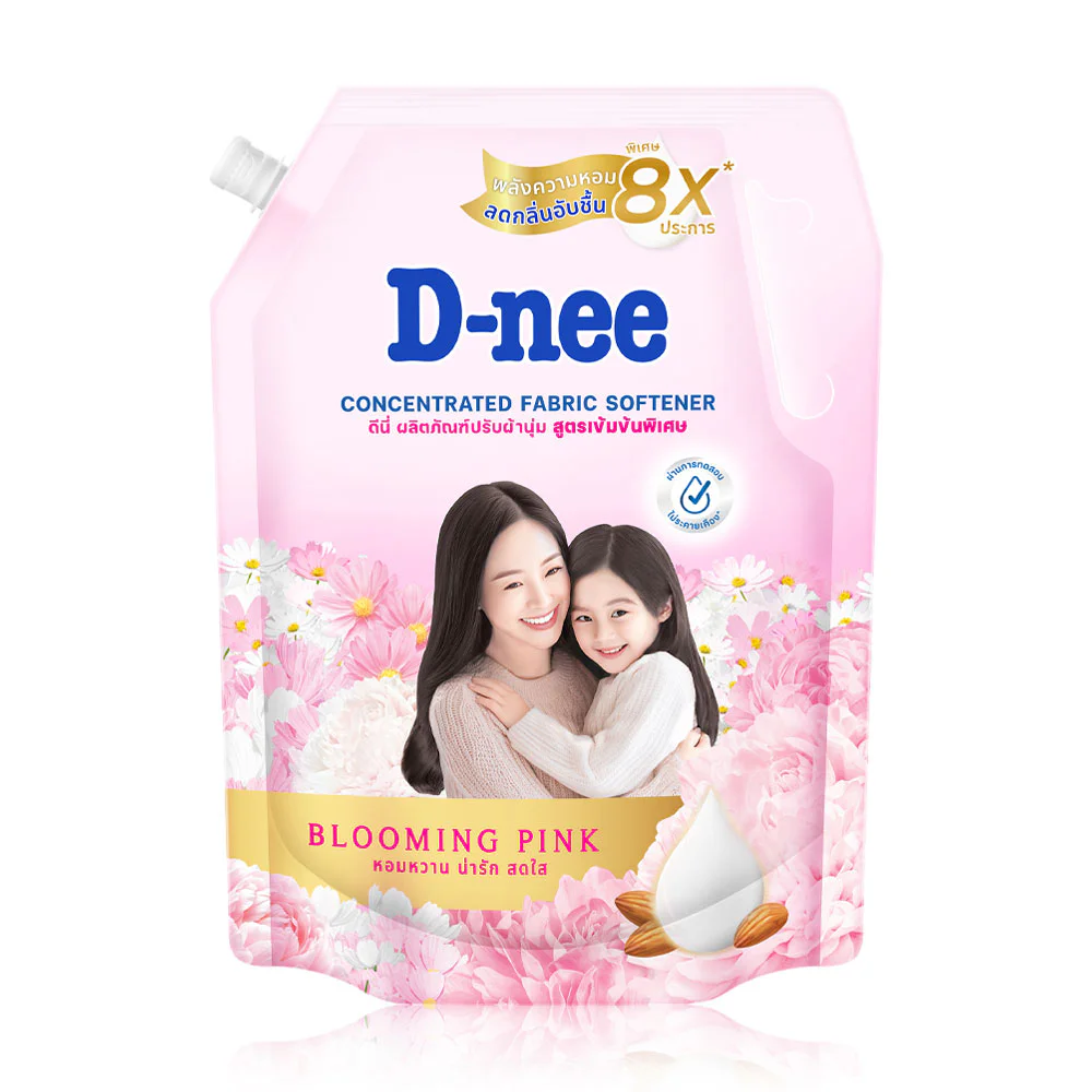 Шарм D-nee ing Care Concentrated Fabric Softener Blooming — цвет розовый, Blooming Pink, 1000 мл