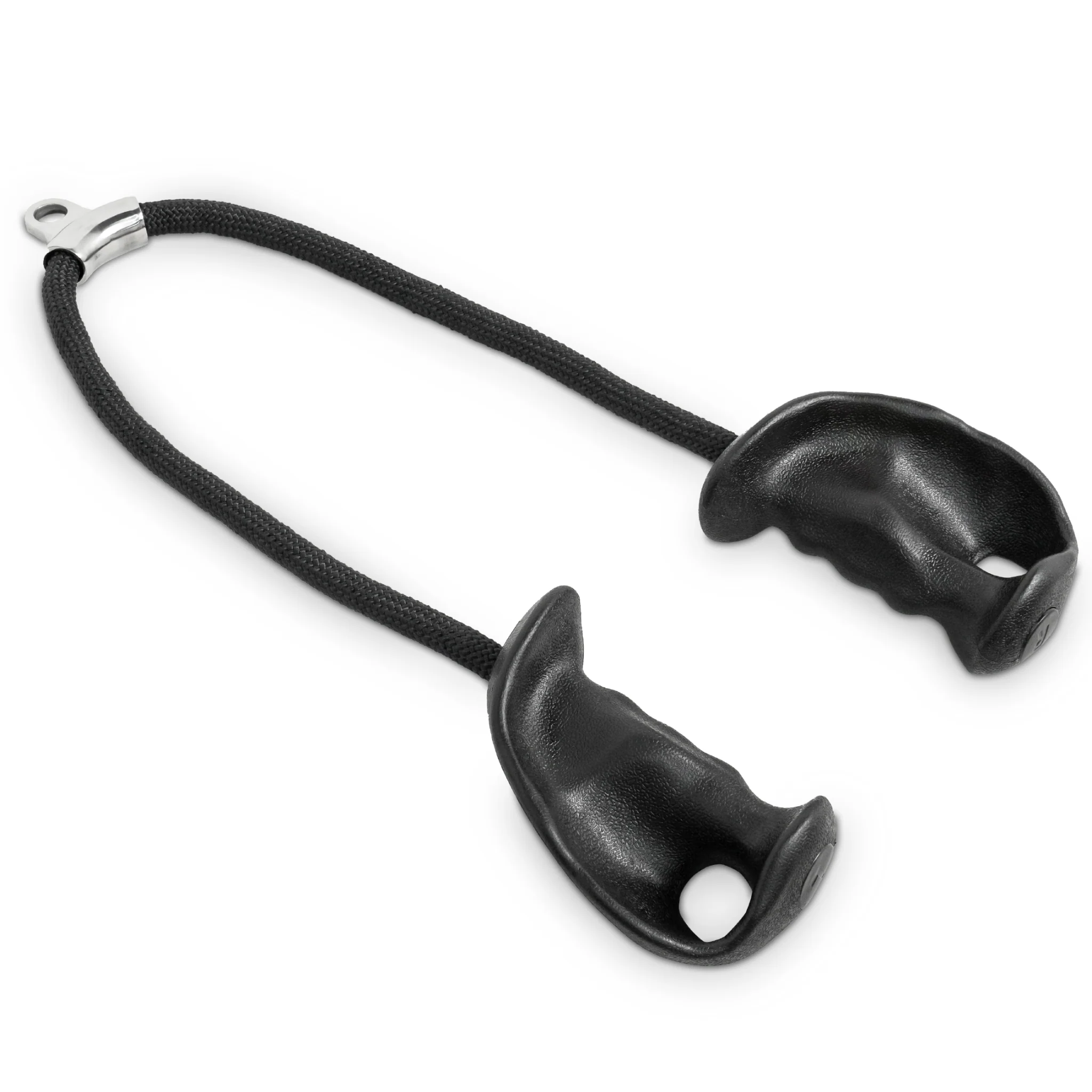 ERGONOMIC-GRIP เชือกหลังแขน (Triceps Rope) 91cm - Black - ONE SIZE