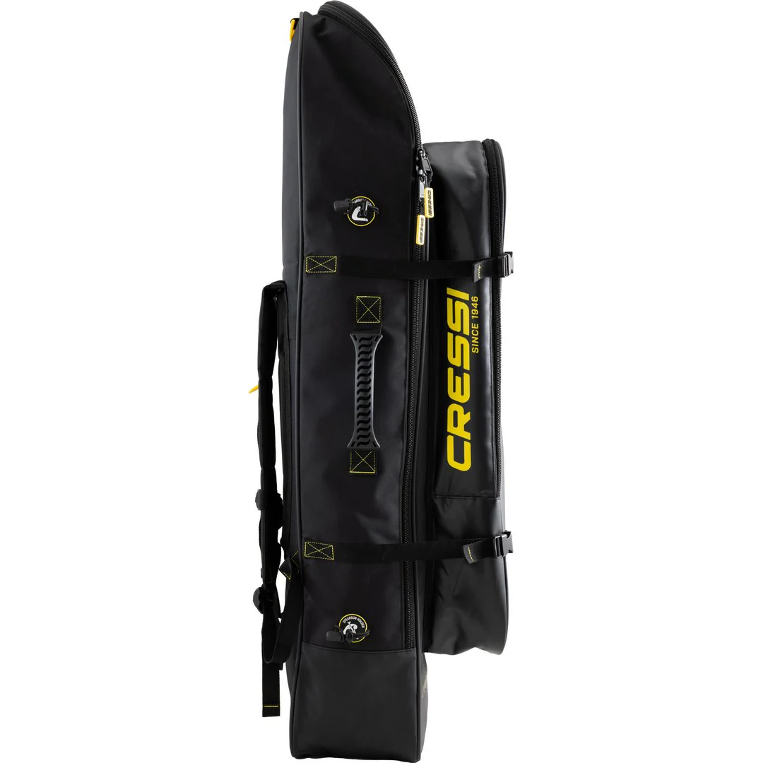 CRESSI Piovra Dry Fins Backpack - Black - One Size - Black