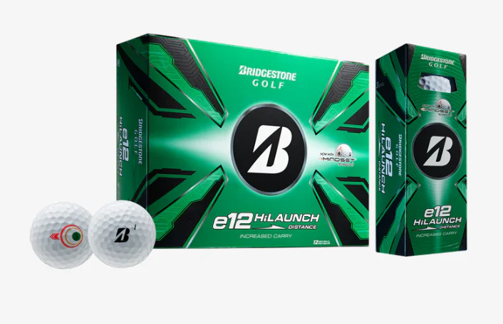 ลูกกอล์ฟ BRIDGESTONE BALL e12 Hi Launch WHITE ( BUY 1 FREE 1 ) - White - ONE SIZE