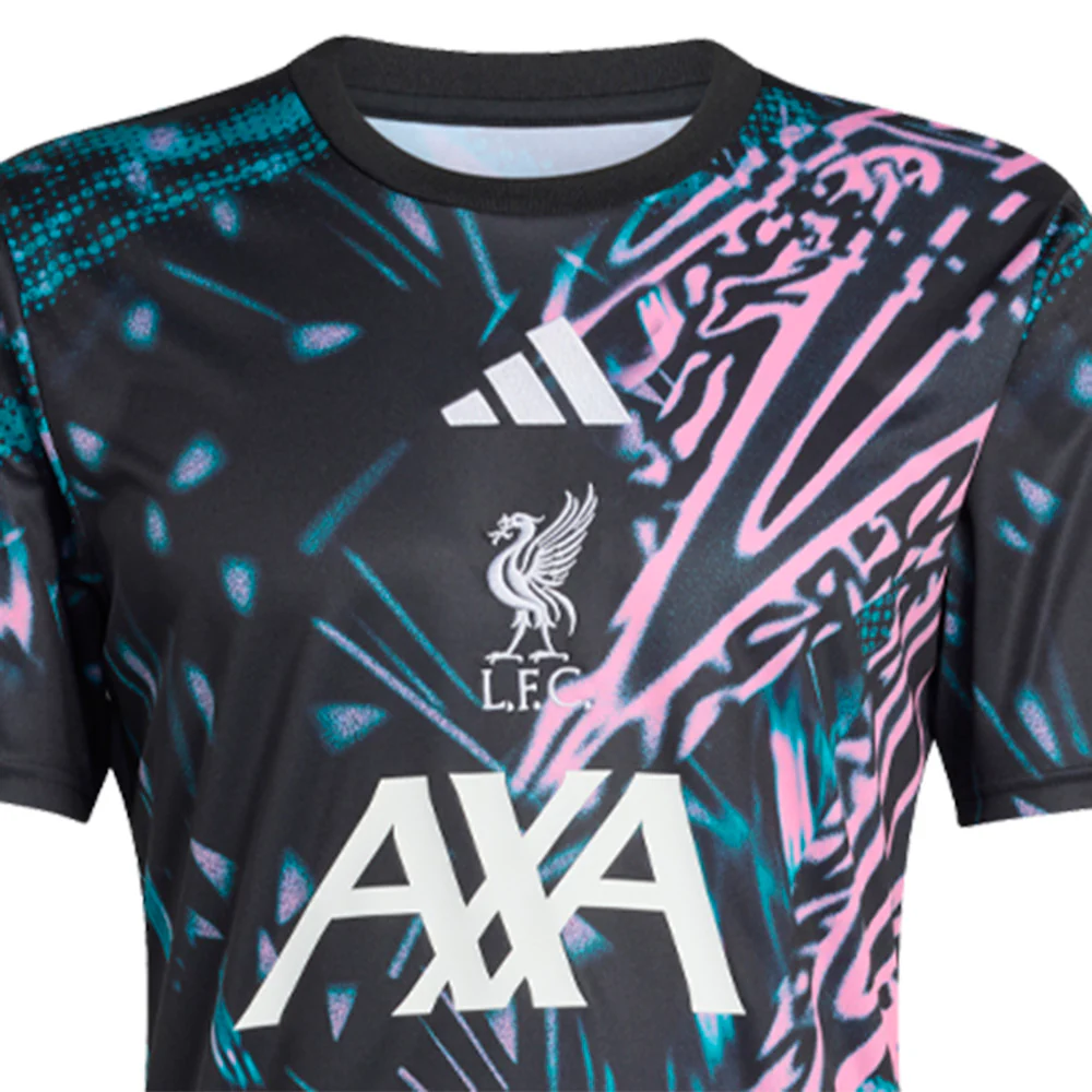 ADIDAS Men's Liverpool Pre-Match 2025/26 Jersey - Black - 2XL (UK SIZE)