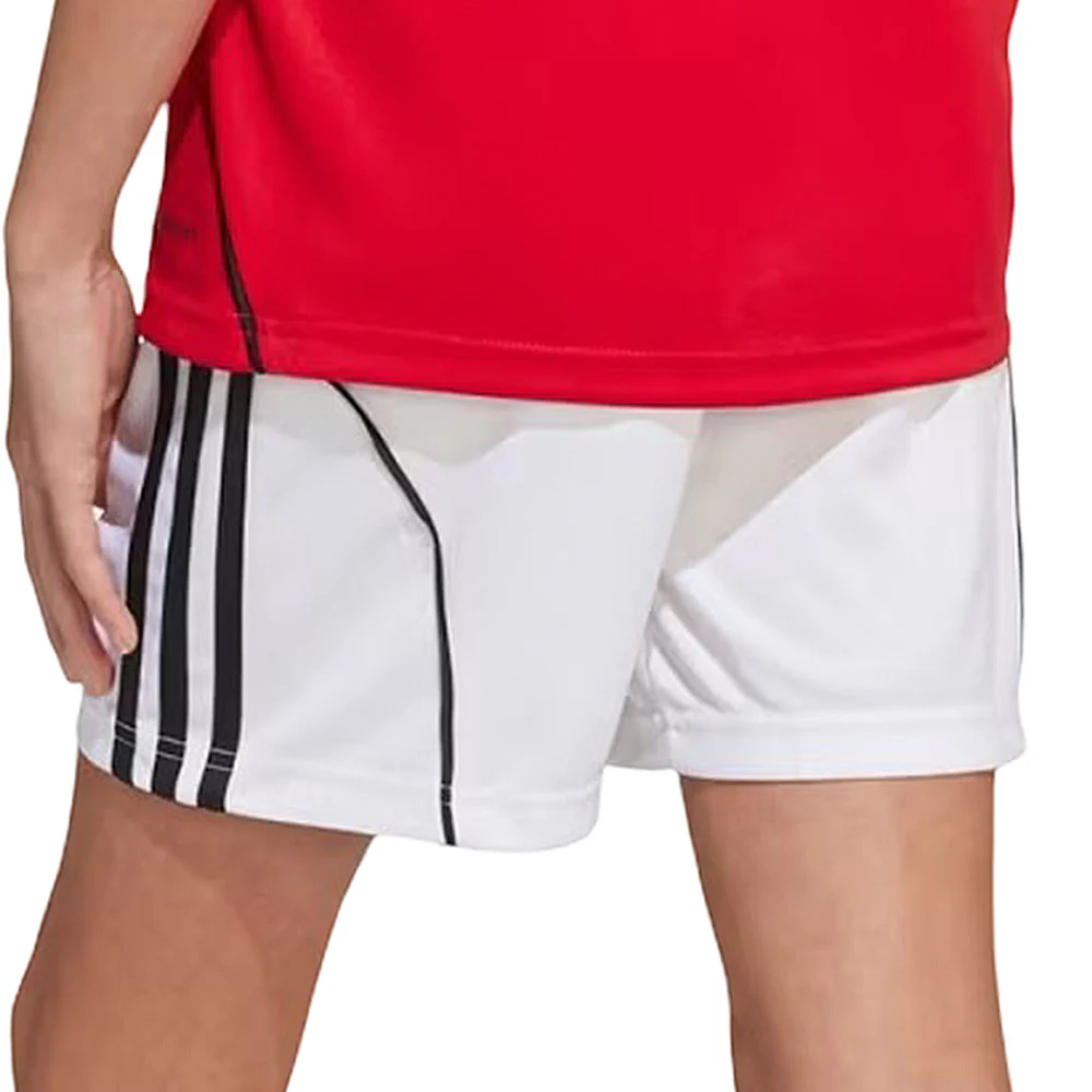 ADIDAS Kids Manchester United Home 2025/26 Football Shorts - White - 128 CM