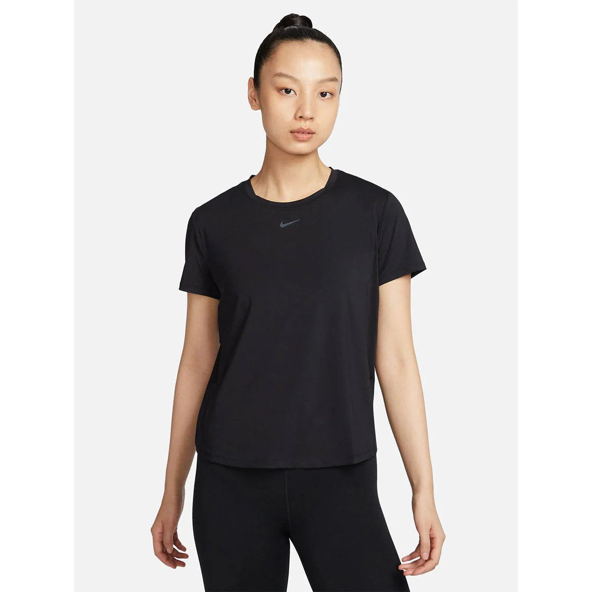 NIKE One Classic Women's Training T-Shirt - Black - L (ASIAN SIZE)