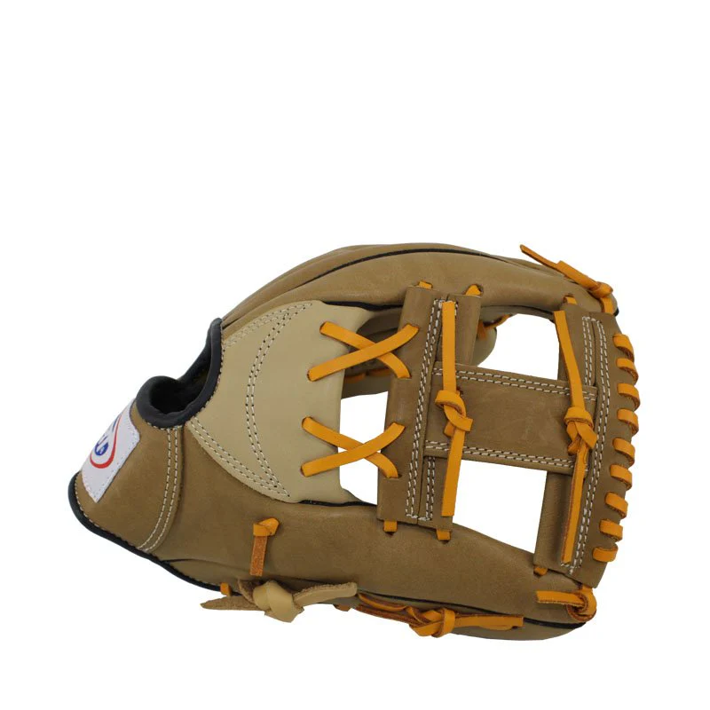 FBT Softball Gloves ถุงมือซอฟบอล I-Web 11.25 นิ้ว หนังแท้ Brown 74428 - Brown - 