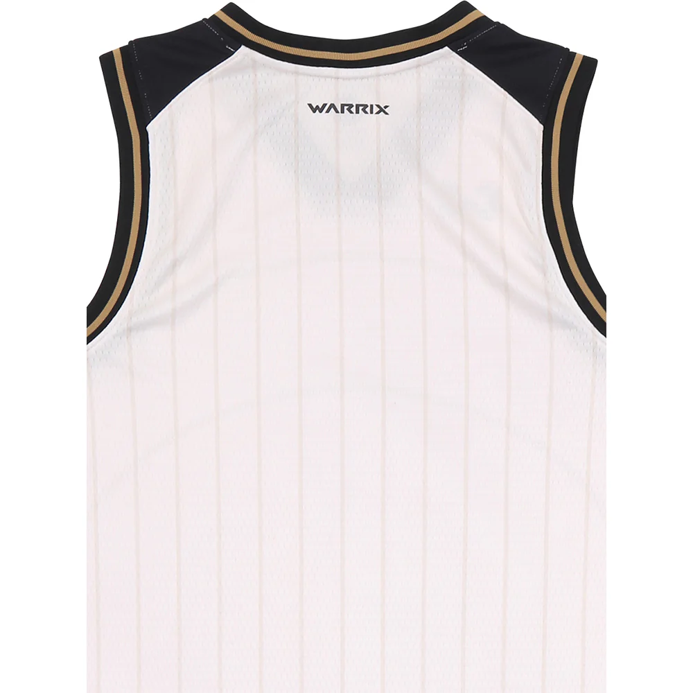 Джерси унисекс Warrix Next Move Basketball — цвет белый, размер 2L (американский размер)