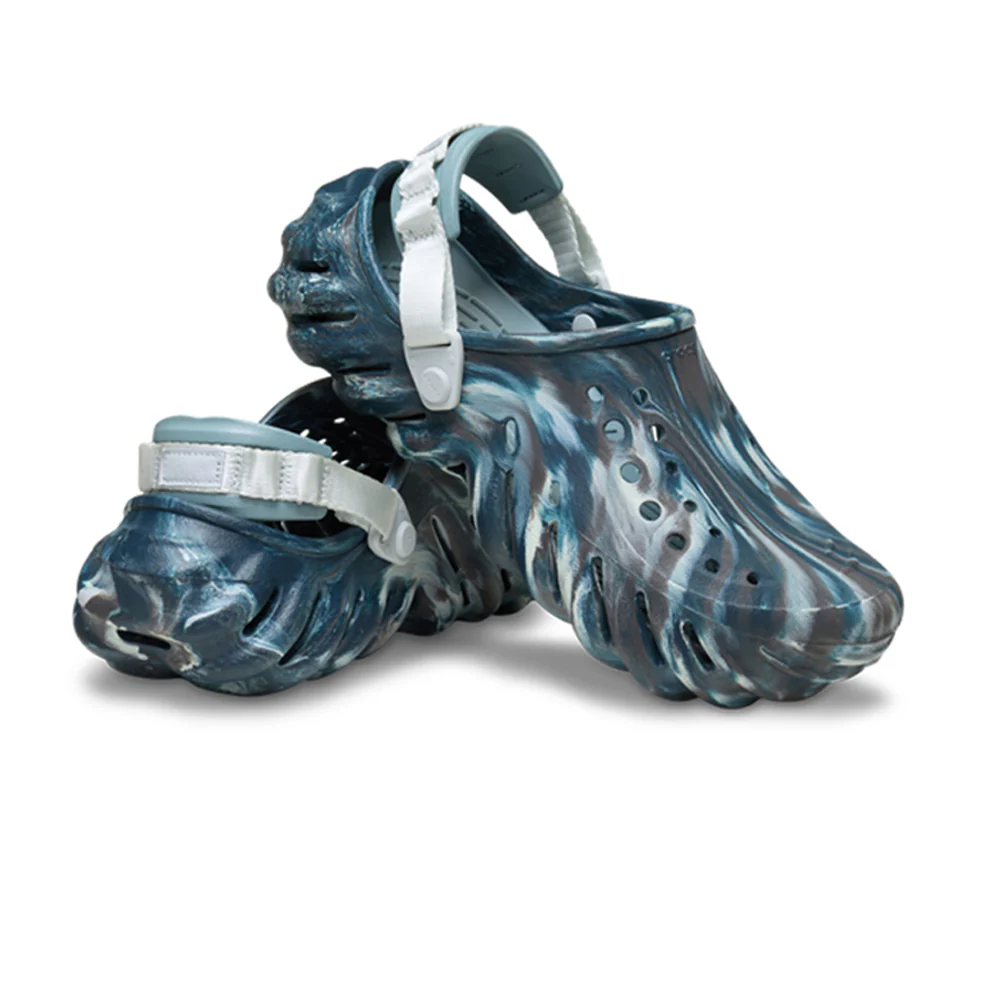 CROCS Echo Marbled Clog Unisex Lifestyle Shoes - Blue - M10/W12