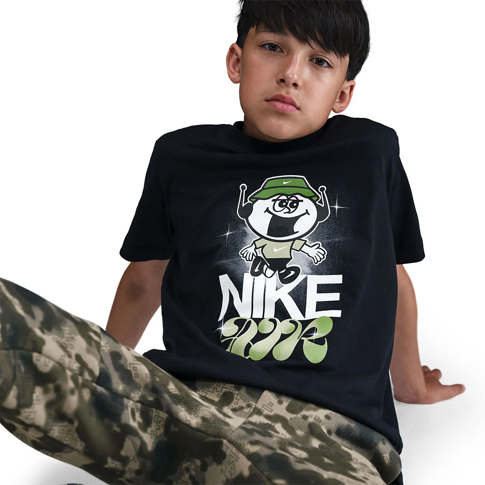 NIKE Sportswear Kids T-Shirt - Black - L (US SIZE)