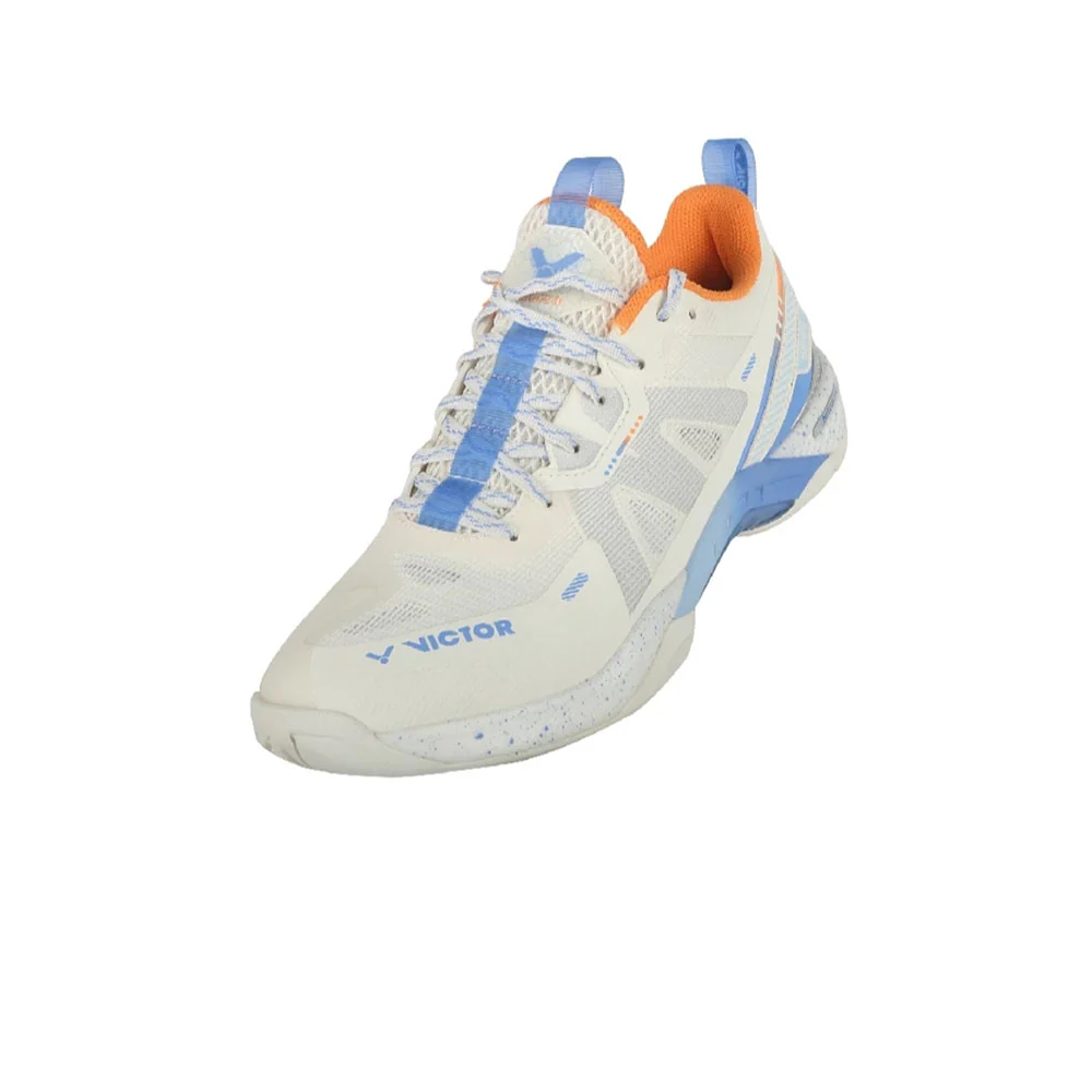VICTOR S82III NitroLite Unisex Badminton Shoes - Cream - EU 38