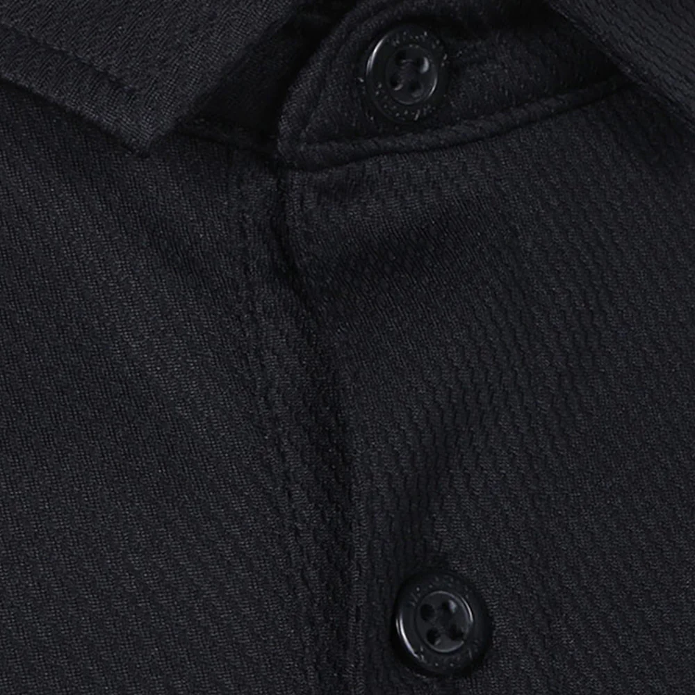 WARRIX Restart Unisex Polo Shirt - Black - 2L (ASIAN SIZE)