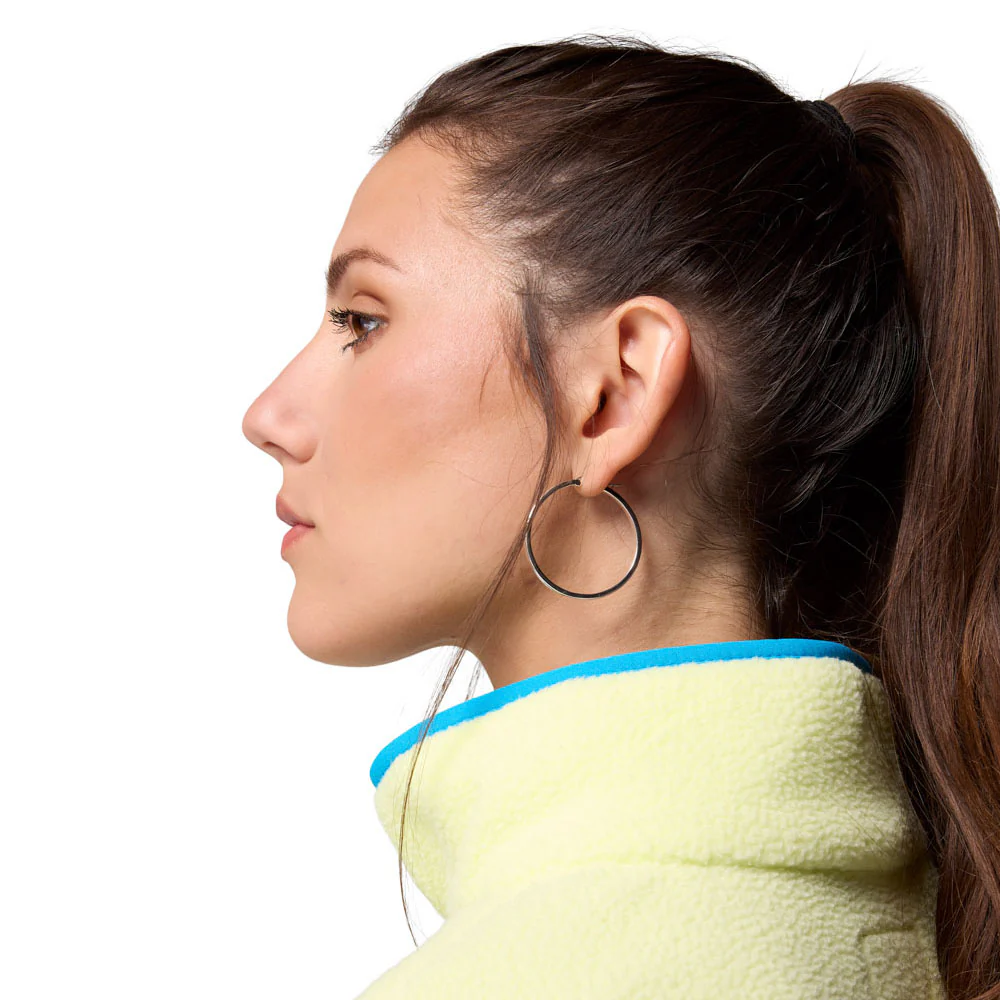 Женский свитшот Columbia Helvetia™ II Cropped Half Snap — цвет желтый, размер 2XL (американский размер)