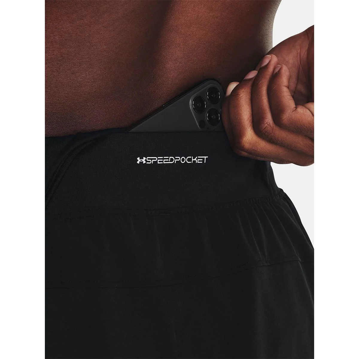 UNDER ARMOUR Launch Elite 7'' Men's Running Shorts - Black - L (US SIZE)