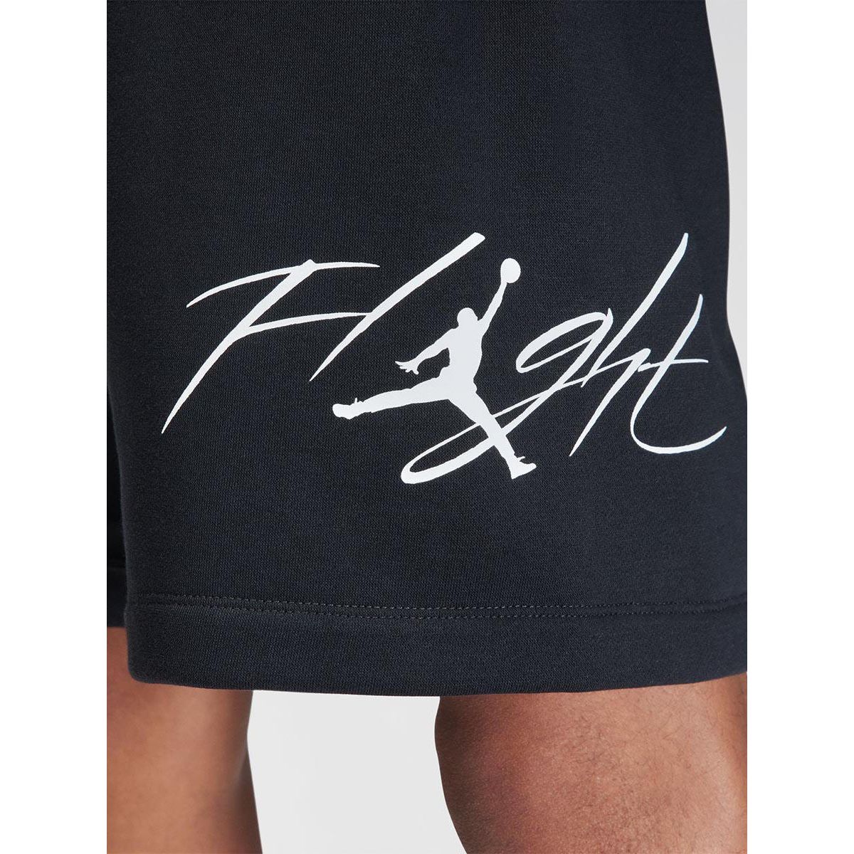 NIKE Jordan Brooklyn Fleece Men's Basketball Shorts - Black - 2XL (US SIZE)