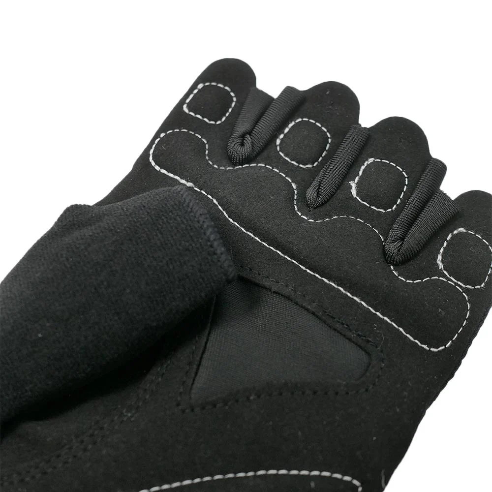 S SPORTS SC-SG504BK Men's Training Gloves - Black - L (US SIZE)