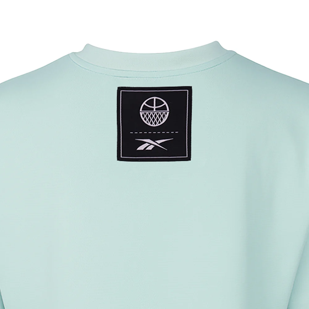 REEBOK ID Basketball Oversize Mesh Crop Women's Training T-Shirt