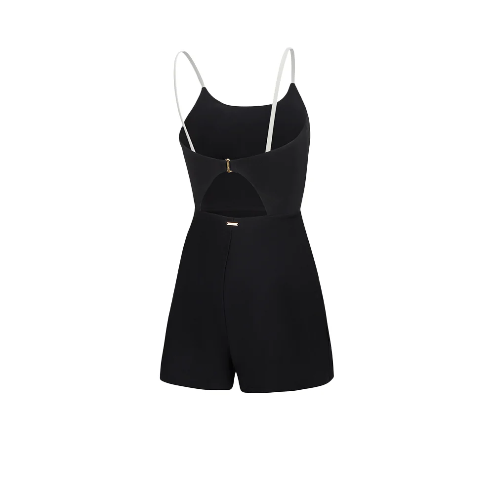 SPEEDO Modernist Shaping Single Stripe Women's Swimsuit - Black - 30 INCHES