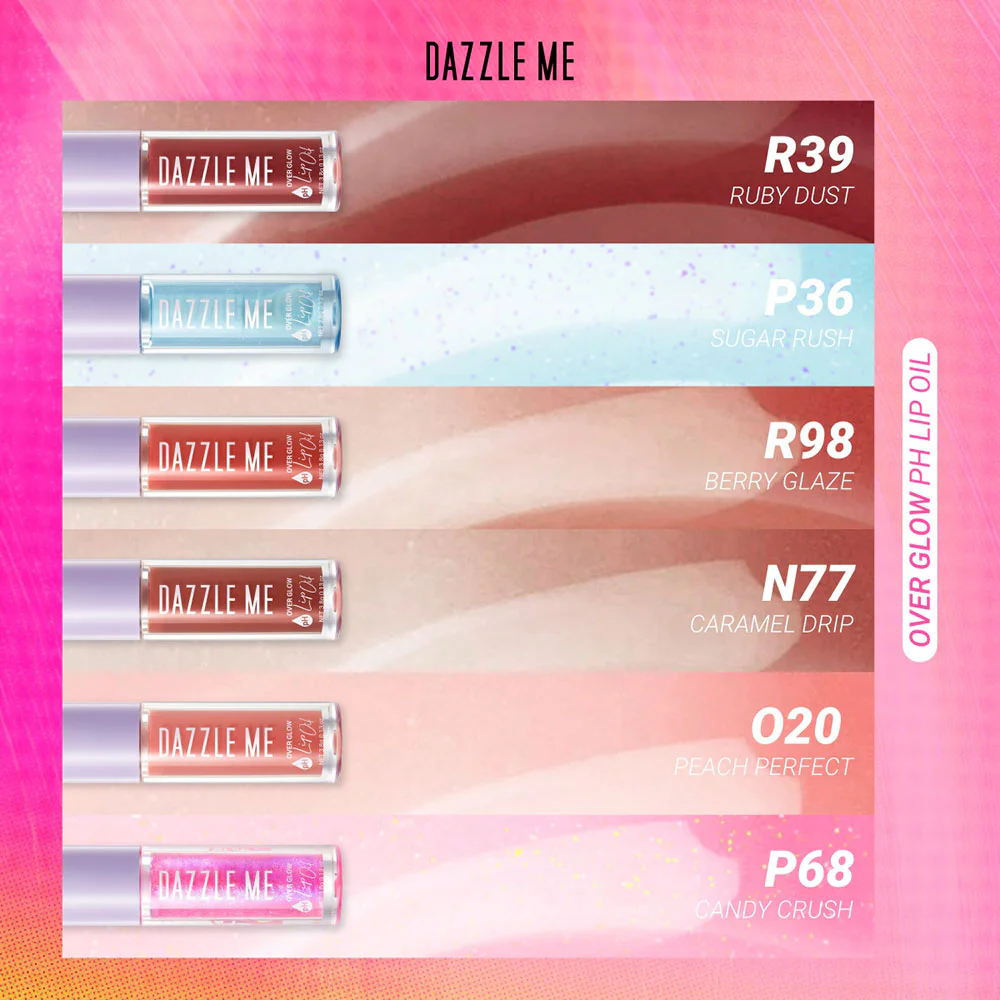 Dazzle Me Over Glow PH Lip Oil 3.8g